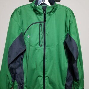 Stormtech, Performance Jacket, Large, Green Navy Coat Outerwear Activewear